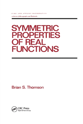 [object Object] «Symmetric Properties of Real Functions», автор Брайан Томсон - фото №1