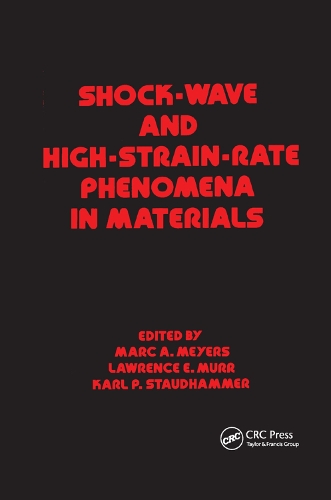 Паперова книга «Shock Wave and High-Strain-Rate Phenomena in Materials», автор Мейєрс - фото №1