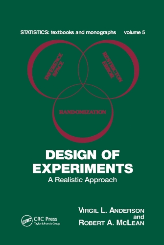 [object Object] «Design of Experiments: A Realistic Approach», авторов Роберт А. Маклин, Вирджил Л. Андерсон - фото №1