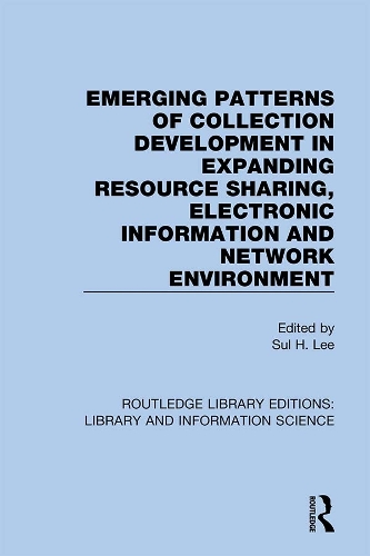 Паперова книга «Emerging Patterns of Collection Development in Expanding Resource Sharing, Electronic Information and Network Environment» - фото №1