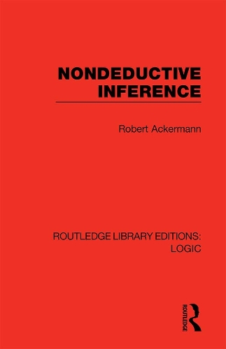 [object Object] «Nondeductive Inference», автор Роберт Акерманн - фото №1