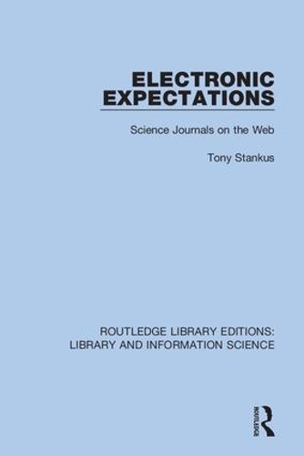 [object Object] «Electronic Expectations: Science Journals on the Web» - фото №1