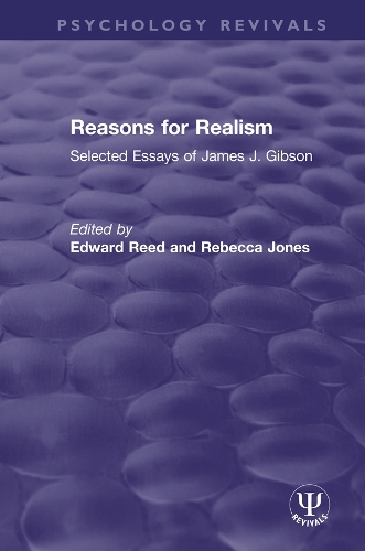 Бумажная книга «Reasons for Realism: Selected Essays of James J. Gibson» - фото №1