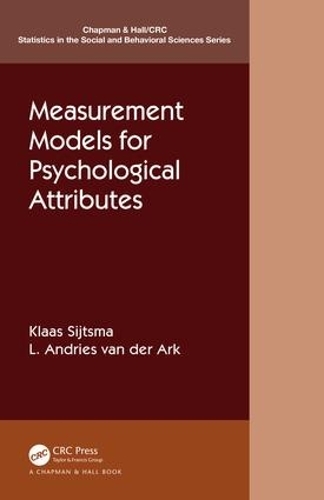 Бумажная книга «Measurement Models for Psychological Attributes», авторов Клаас Сийтсма, Л. Андрис ван дер Арк - фото №1