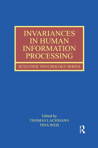 Бумажная книга «Invariances in Human Information Processing» - фото №1