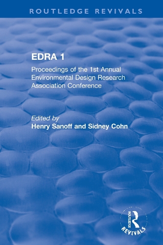 Бумажная книга «EDRA 1: Proceedings of the 1st Annual Environmental Design Research Association Conference» - фото №1
