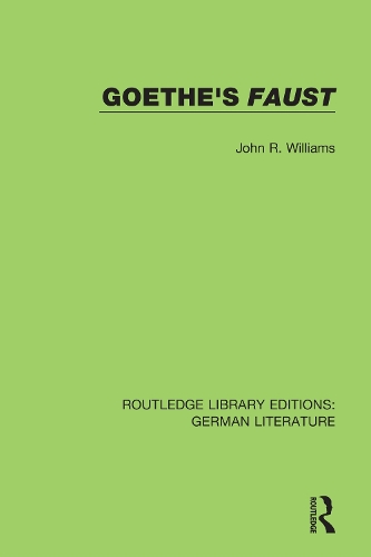 Паперова книга «Goethe's Faust», автор Джон Р. Вільямс - фото №1