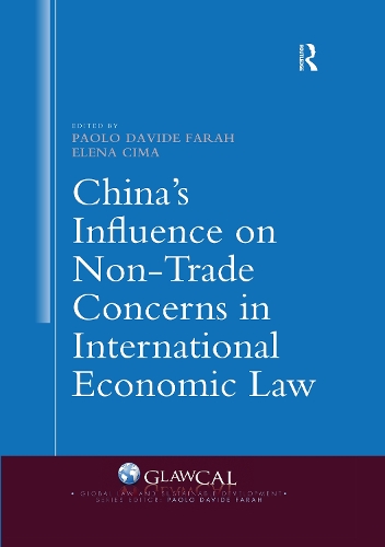 Бумажная книга «China's Influence on Non-Trade Concerns in International Economic Law» - фото №1