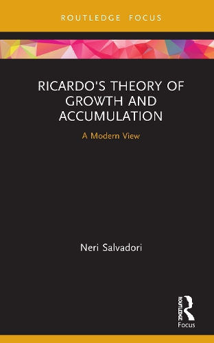 Паперова книга «Ricardo's Theory of Growth and Accumulation: A Modern View», автор Нері Сальвадорі - фото №1