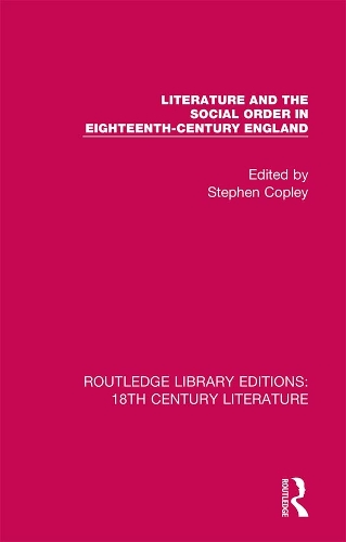 Паперова книга «Literature and the Social Order in Eighteenth-Century England» - фото №1