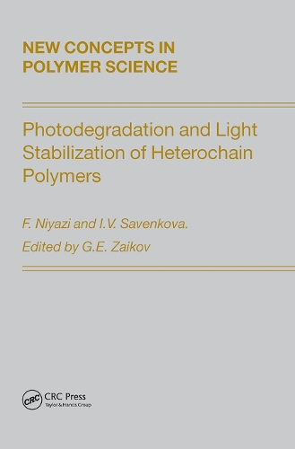 Паперова книга «Photodegradation and Light Stabilization of Heterochain Polymers» - фото №1