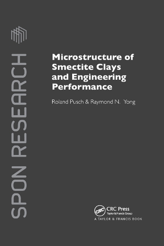 Паперова книга «Microstructure of Smectite Clays and Engineering Performance», авторів Реймонд Н. Йонг, Роланд Пуш - фото №1