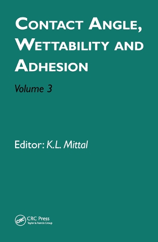 Бумажная книга «Contact Angle, Wettability and Adhesion, Volume 3» - фото №1