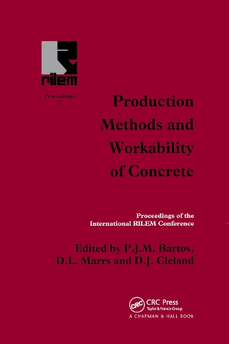 Бумажная книга «Production Methods and Workability of Concrete» - фото №1