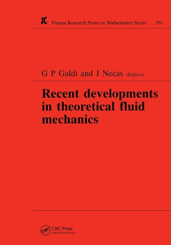 Бумажная книга «Recent Developments in Theoretical Fluid Mechanics: Winter School, Paseky, 1992», авторов Г П Гальди, Дж. Некас - фото №1