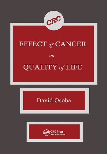 Паперова книга «Effect of Cancer On Quality of Life», автор Девід Особа - фото №1