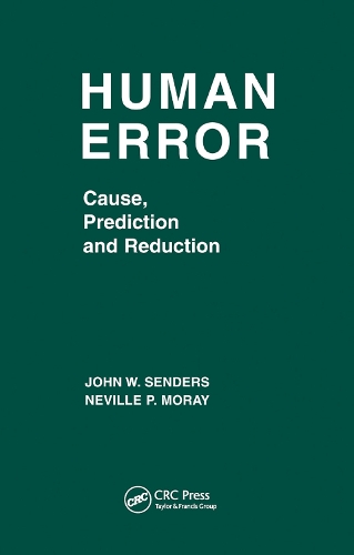 [object Object] «Human Error: Cause, Prediction, and Reduction», авторів Джон В. Сендерс, Невілл П. Морі - фото №1