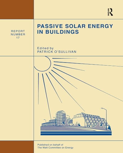 Бумажная книга «Passive Solar Energy in Buildings: Watt Committee: report number 17» - фото №1