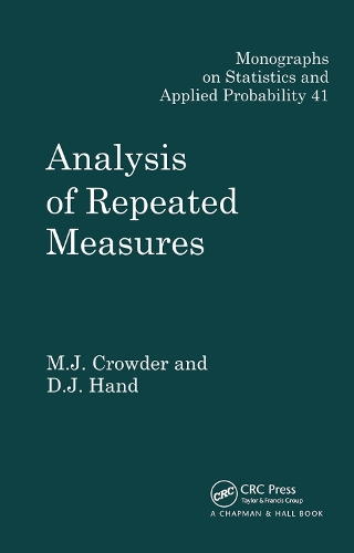 Бумажная книга «Analysis of Repeated Measures», автор Мартин Дж. Краудер - фото №1