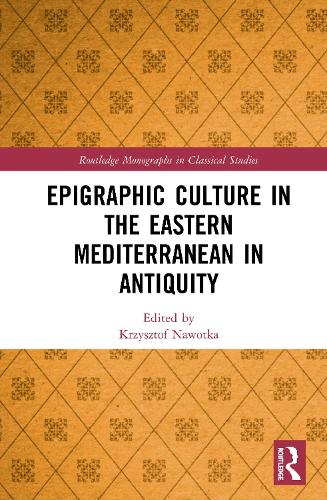 Паперова книга «Epigraphic Culture in the Eastern Mediterranean in Antiquity» - фото №1