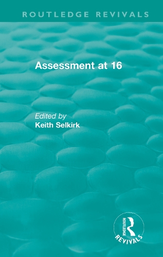 Паперова книга «Assessment at 16» - фото №1