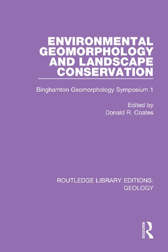 Паперова книга «Environmental Geomorphology and Landscape Conservation: Binghamton Geomorphology Symposium 1» - фото №1