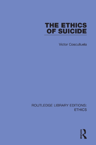 Паперова книга «The Ethics of Suicide», автор Віктор Коскуллуела - фото №1