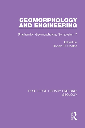 Паперова книга «Geomorphology and Engineering: Binghamton Geomorphology Symposium 7» - фото №1