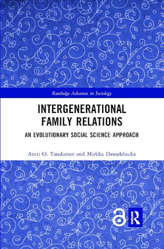 Паперова книга «Intergenerational Family Relations: An Evolutionary Social Science Approach», авторів Антті Тансканен, Мірка Даніельсбака - фото №1