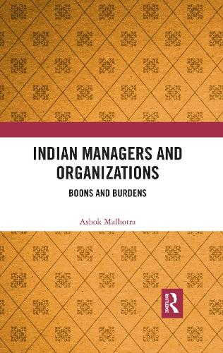 Бумажная книга «Indian Managers and Organizations: Boons and Burdens», автор Ашок Мальхотра - фото №1