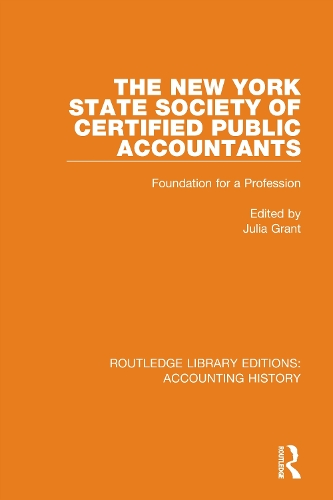 Бумажная книга «The New York State Society of Certified Public Accountants: Foundation for a Profession» - фото №1