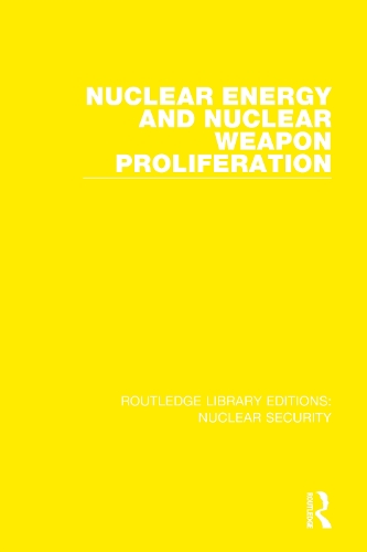 Паперова книга «Nuclear Energy and Nuclear Weapon Proliferation», автор Стокгольмський міжнародний інститут дослідження проблем миру - фото №1