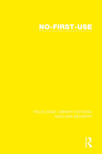 Бумажная книга «No-First-Use», автор Стокгольмский международный институт исследования проблем мира - фото №1