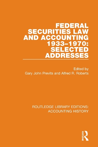 Паперова книга «Federal Securities Law and Accounting 1933-1970: Selected Addresses» - фото №1