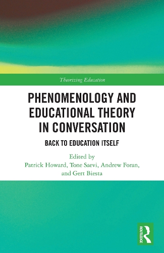 Бумажная книга «Phenomenology and Educational Theory in Conversation: Back to Education Itself» - фото №1