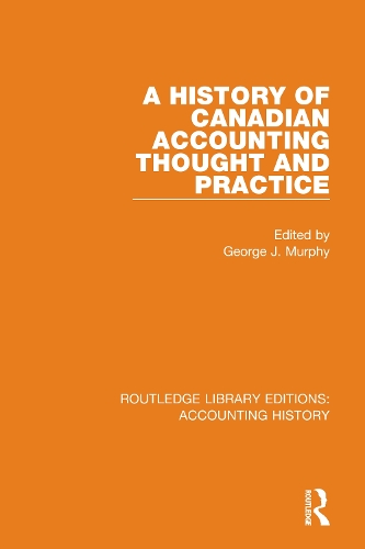Паперова книга «A History of Canadian Accounting Thought and Practice» - фото №1