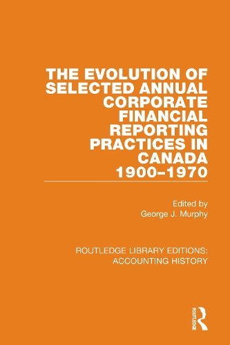 Паперова книга «The Evolution of Selected Annual Corporate Financial Reporting Practices in Canada, 1900-1970» - фото №1