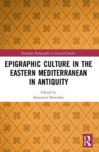 Паперова книга «Epigraphic Culture in the Eastern Mediterranean in Antiquity» - фото №1