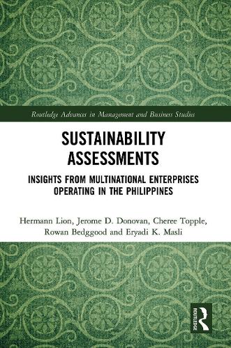 Бумажная книга «Sustainability Assessments: Insights from Multinational Enterprises Operating in the Philippines», авторов Чери Топпл, Эриади К. Масли, Герман Лион, Джером Д. Донован, Роуэн Беджгуд - фото №1