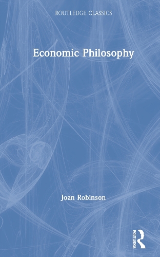 Бумажная книга «Economic Philosophy», автор Джоан Робинсон - фото №1