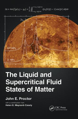 Паперова книга «The Liquid and Supercritical Fluid States of Matter», автор Джон Е. Проктор - фото №1