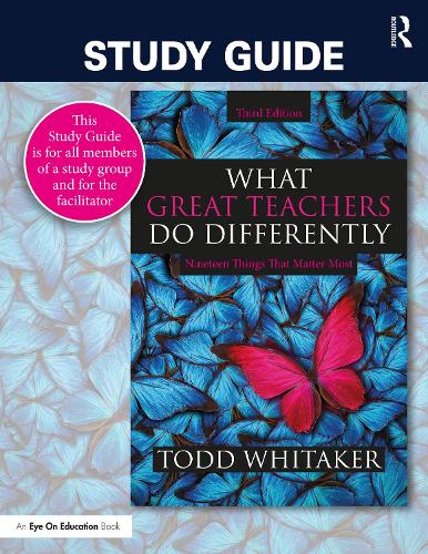 Паперова книга «Study Guide: What Great Teachers Do Differently: Nineteen Things That Matter Most», авторів Бет Вітакер, Тодд Вітакер - фото №1
