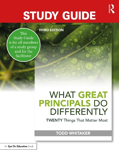 Паперова книга «Study Guide: What Great Principals Do Differently: Twenty Things That Matter Most», авторів Бет Вітакер, Джеффрі Зул, Тодд Вітакер - фото №1