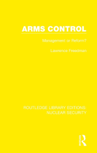 Бумажная книга «Arms Control: Management or Reform?», автор Лоуренс Фридман - фото №1