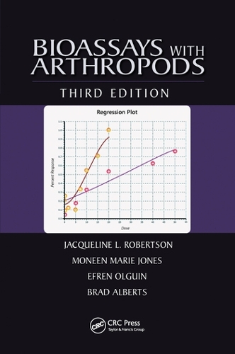 Паперова книга «Bioassays with Arthropods», авторів Бред Альбертс, Ефрен Ольгін, Жаклін Л. Робертсон, Монін Марі Джонс - фото №1