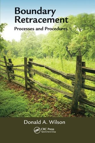 Паперова книга «Boundary Retracement: Processes and Procedures», автор Дональд А. Вілсон - фото №1