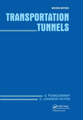 Паперова книга «Transportation Tunnels», авторів Д. Джонсон Віктор, С. Поннусвамі - фото №1