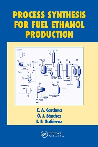 Паперова книга «Process Synthesis for Fuel Ethanol Production», авторів К.А. Кардона, Л.Ф. Гутьєррес, О.Х. Санчес - фото №1