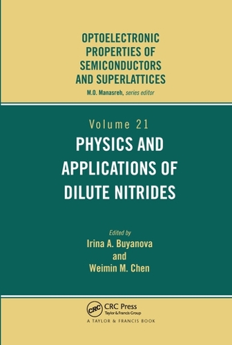 Паперова книга «Physics and Applications of Dilute Nitrides» - фото №1