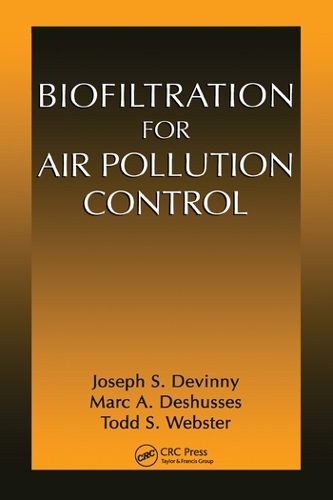 Паперова книга «Biofiltration for Air Pollution Control», авторів Джозеф С. Девінні, Марк А. Дешусс, Тодд Стівен Вебстер - фото №1